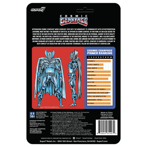 Cosmic Czarface Collectible 2022 Super 7 Cosmic Czarface ReAction Figure