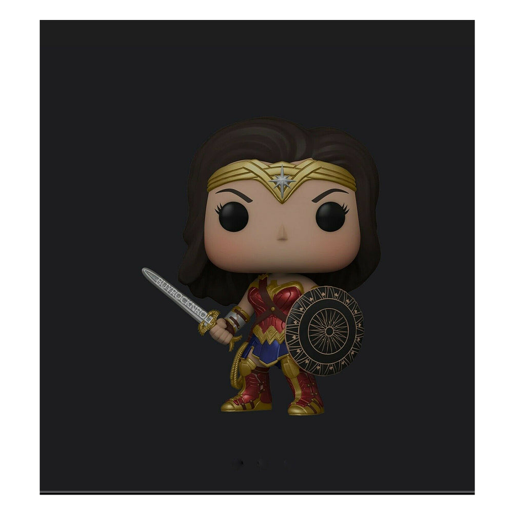 Wonder Woman Collectible 2022 Funko Shop Exclusive Pop! Die-Cast DC Comics Figure w/ Sword & Shield