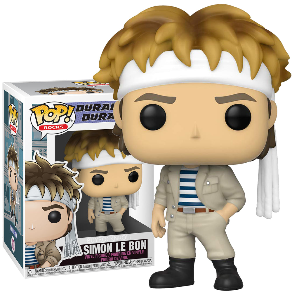 Duran Duran Collectible Handpicked 2020 Funko Pop! Rocks Set of 5 Figures in Protectors