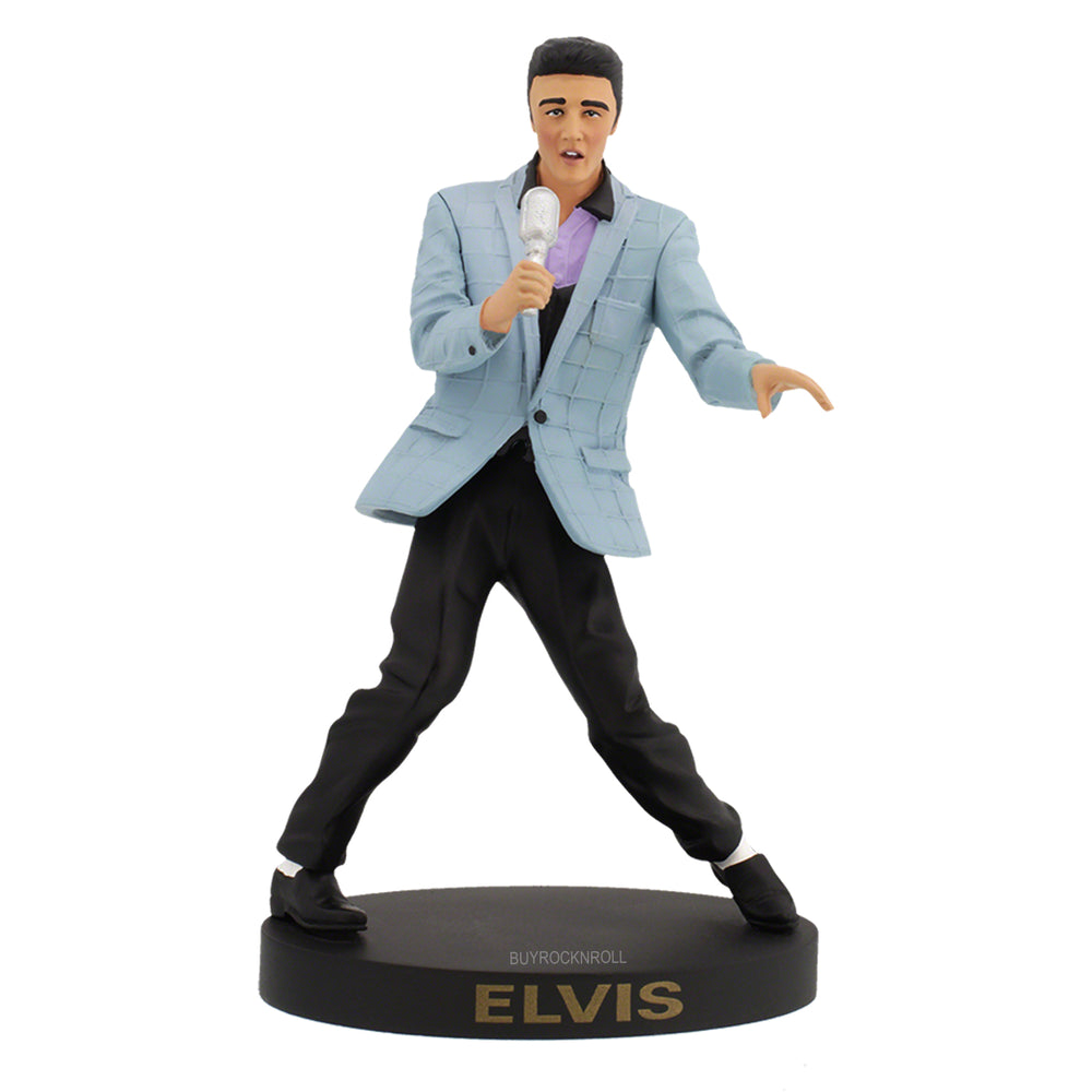 Elvis Presley Collectible Royal Bobbles Blue 56' Bobblehips Bobblehead