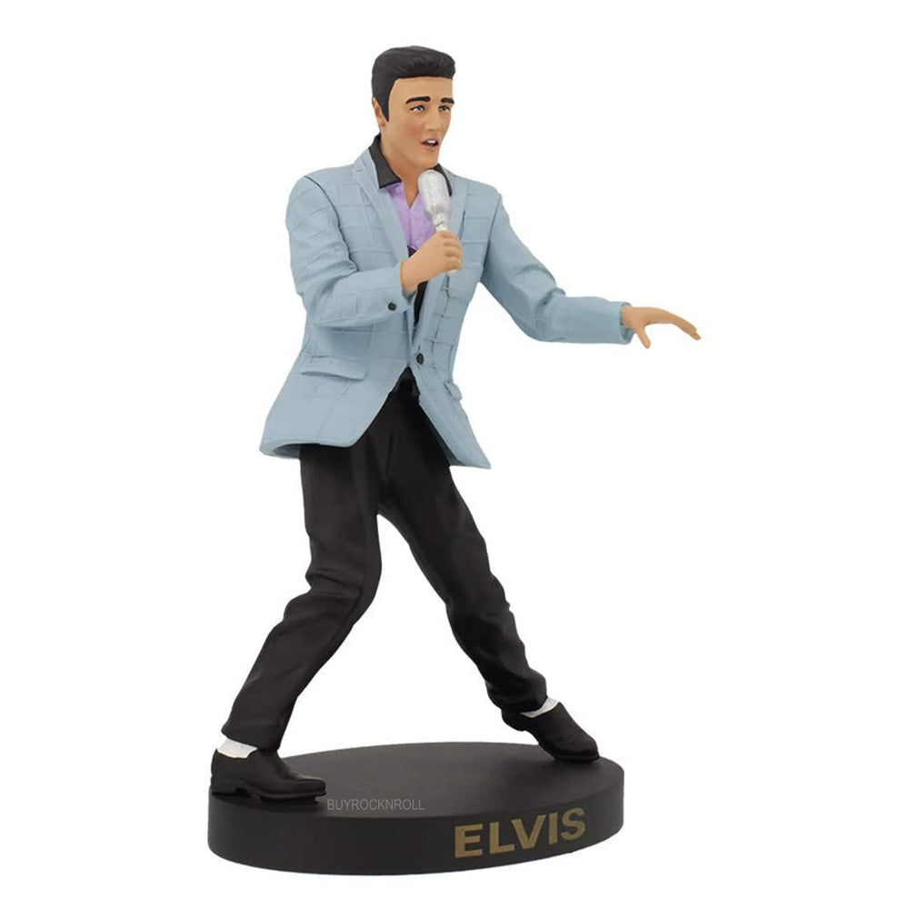 Elvis Presley Collectible Royal Bobbles Blue 56' Bobblehips Bobblehead