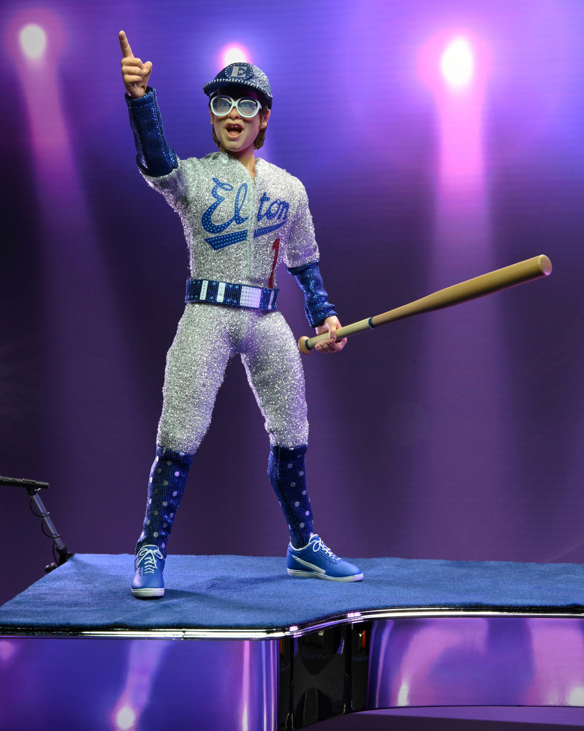 Elton John Collectible 2022 NECA Live in '75 Dodger Stadium 8