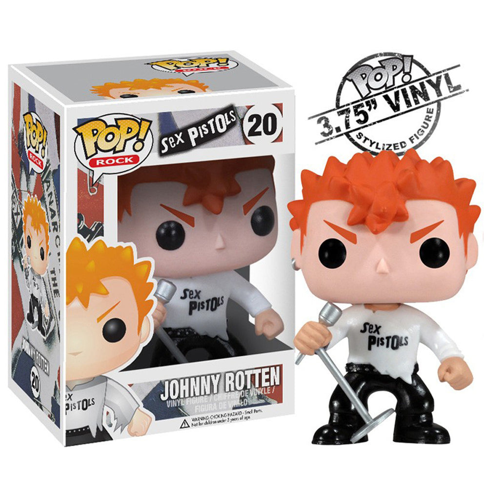 Sex Pistols Collectible 2012 Funko Pop! Rocks Band Members Vinyl Figure Set