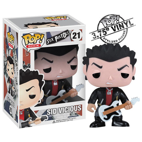 Sex Pistols Collectible 2012 Funko Pop! Rocks Band Members Vinyl Figure Set