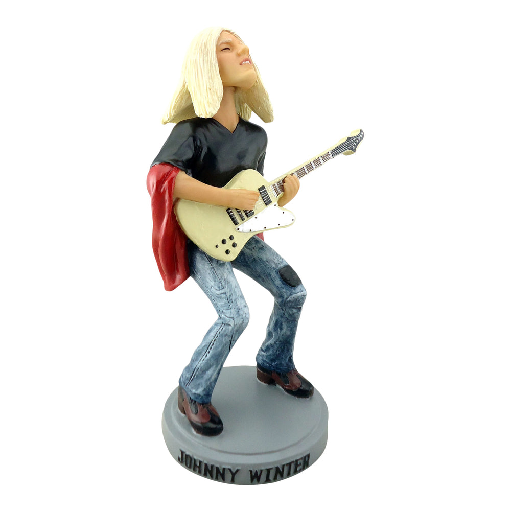 Johnny Winter 2013 Aggronautix "1976 Captured Live" Guitar Gods Bobblehead