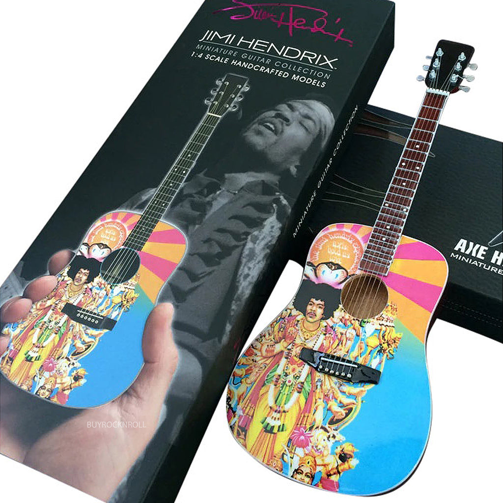 Axe Heaven Jimi Hendrix AXIS Bold As Love Mini Acoustic Guitar