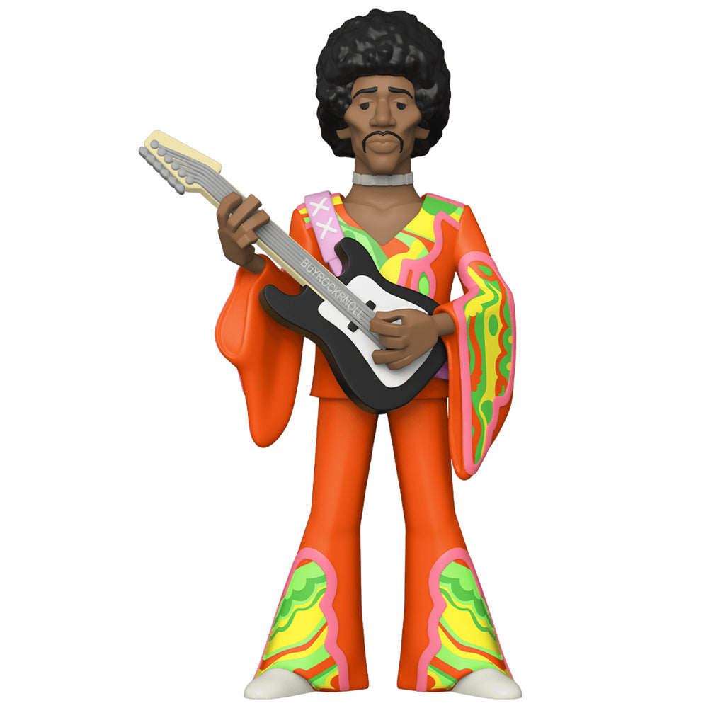 Jimi Hendrix Collectible Handpicked 2022 Funko Premium Gold Vinyl 12 Inch Figure