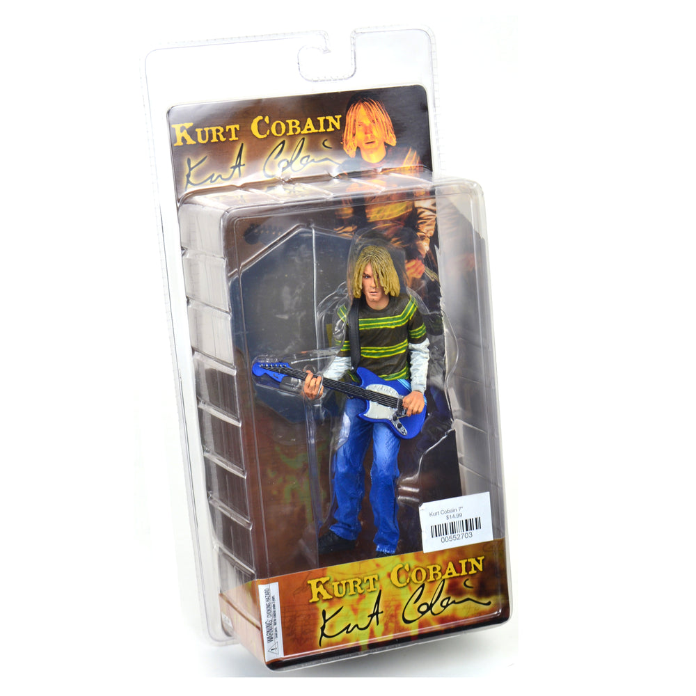 Nirvana Collectible NECA 2006 Kurt Cobain Smells Like Teen Spirit 7" Figure