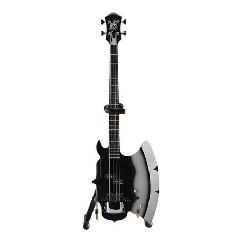 KISS Collectible Axe Heaven Gene Simmons Signature AXE Bass Mini Guitar Model in Collectors Packaging