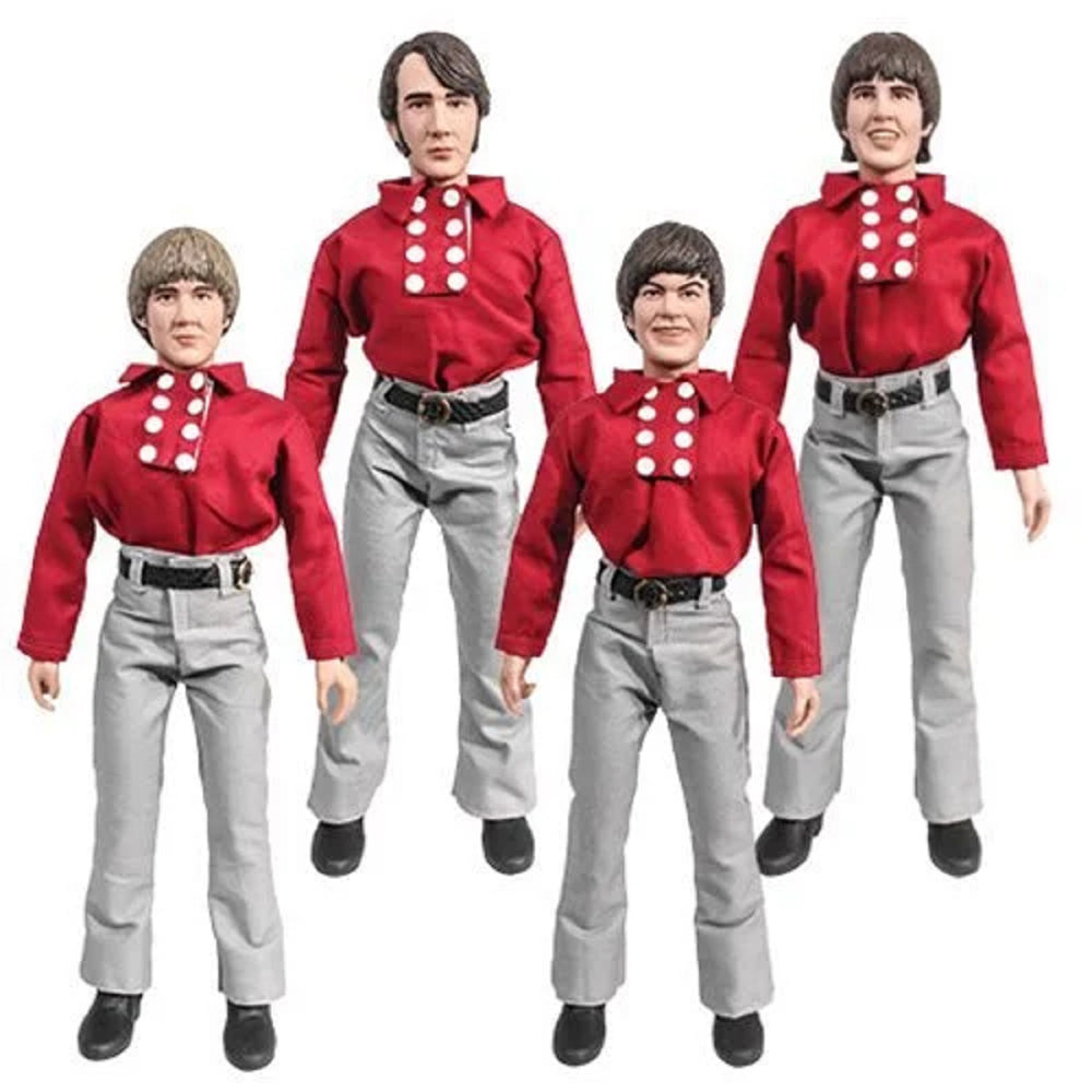 The Monkees Collectible 2015 Figures Toy Company Retro Red Suit 12" Doll Set