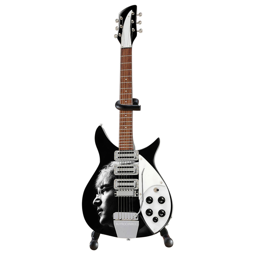 John Lennon Collectible Licensed Fab Four - Tribute Mini Guitar - Radio Days