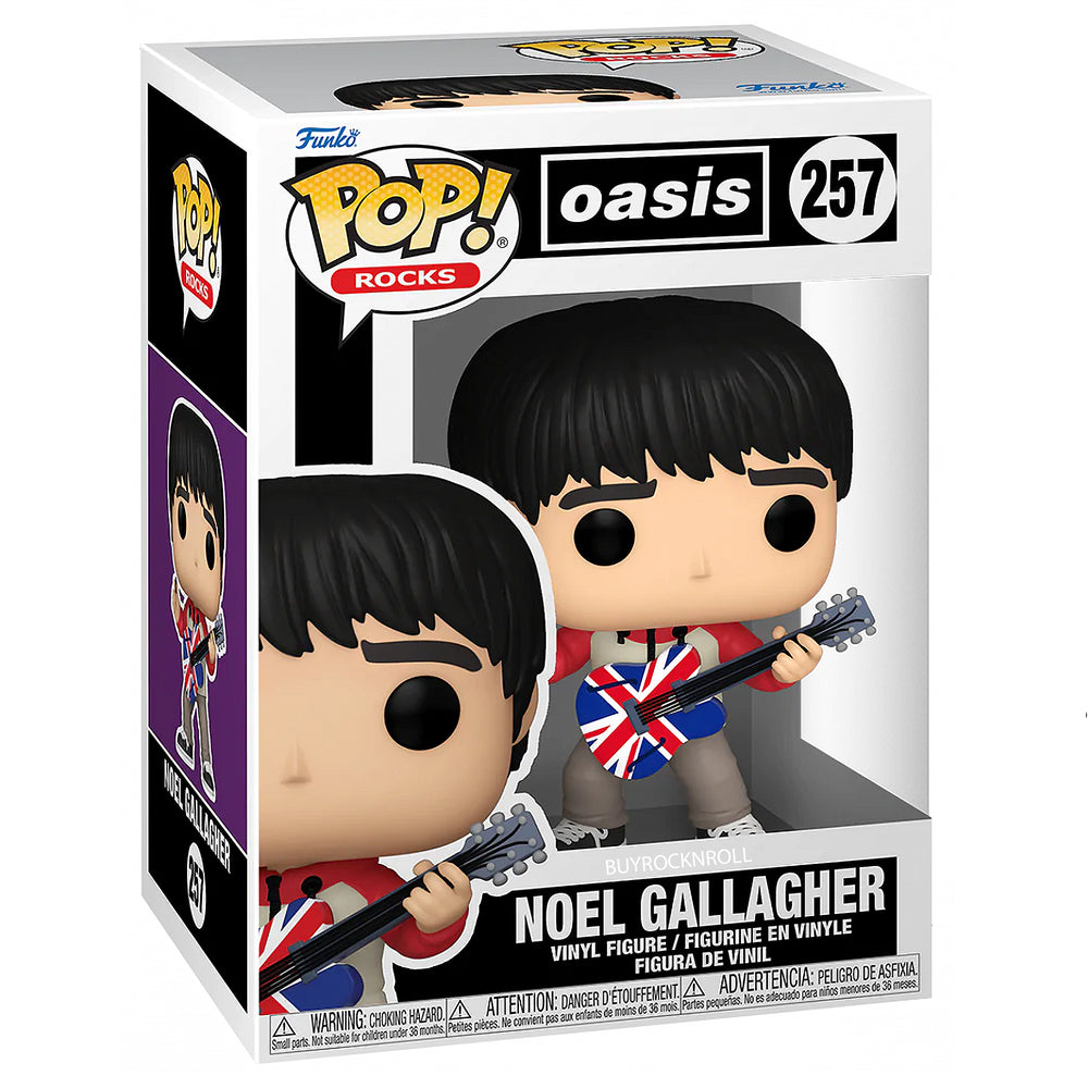 Oasis Collectible Handpicked Funko Pop! Rocks Liam & Noel Gallagher #256 & #257 Figure Set