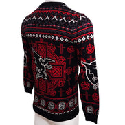 Ozzy Osbourne Collectible 2016 Bravado Black Sabbath Cloaked Woman Ugly Christmas Sweater - Size Small