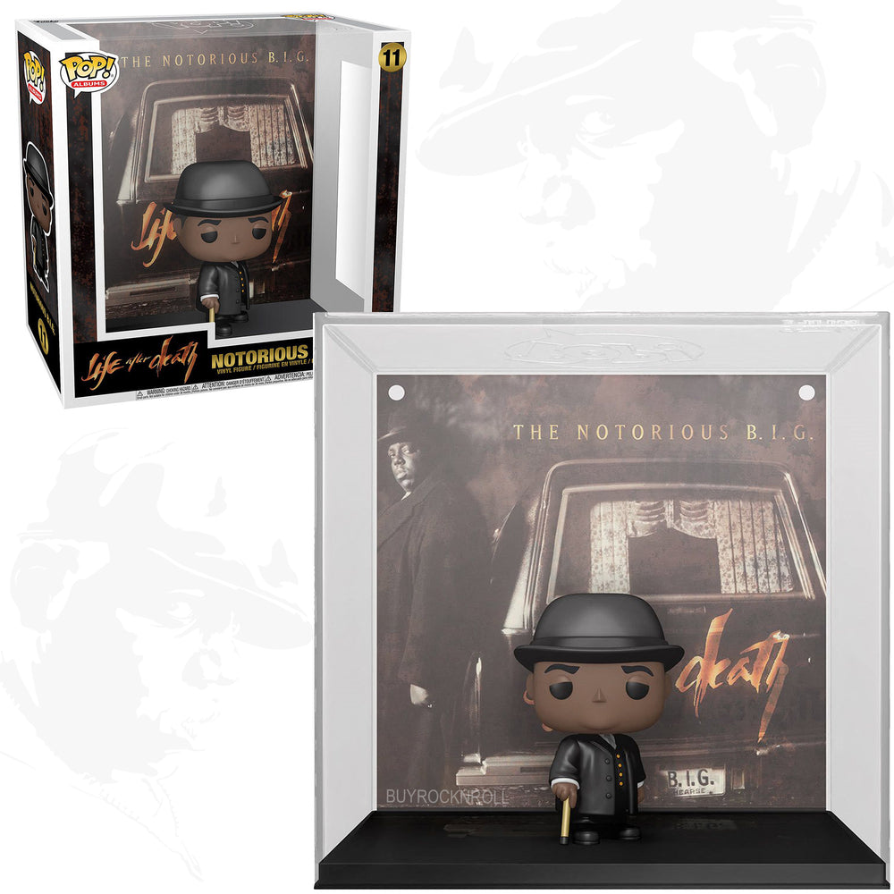 Biggie Smalls Collectible 2021 Handpicked Funko Pop! Albums Life After Death Notorious B.I.G Figure #11