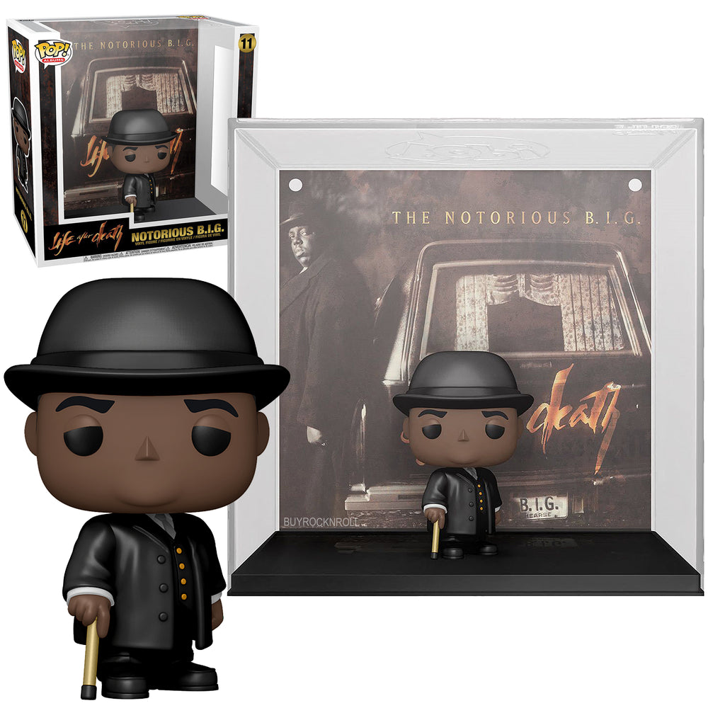 Biggie Smalls Collectible 2021 Handpicked Funko Pop! Albums Life After Death Notorious B.I.G Figure #11