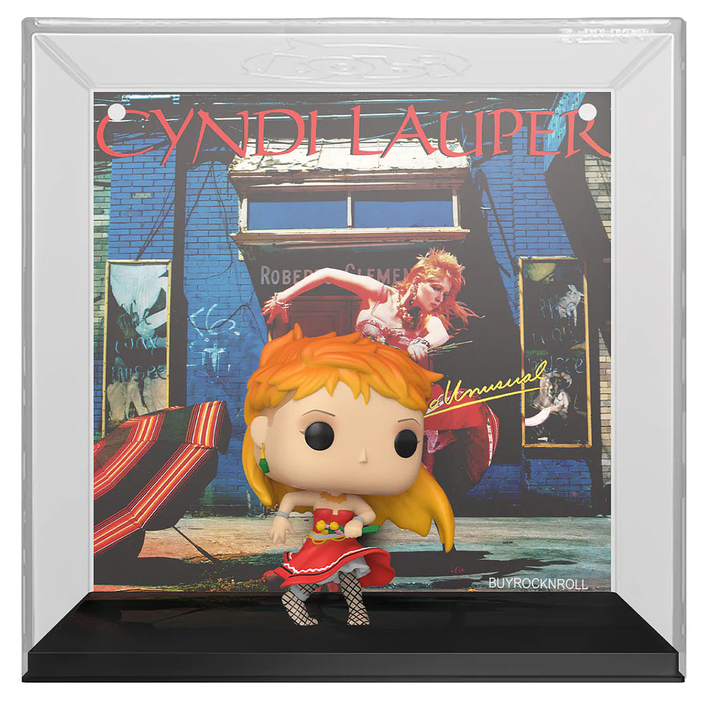 Cyndi Lauper Collectible Handpicked Funko POP! Albums: She's So Unusual #32 Cover & Figure