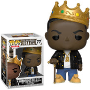 Notorious B.I.G. Collectible Handpicked 2018 Funko Pop! Rocks Biggie Figures in Protector Display Case