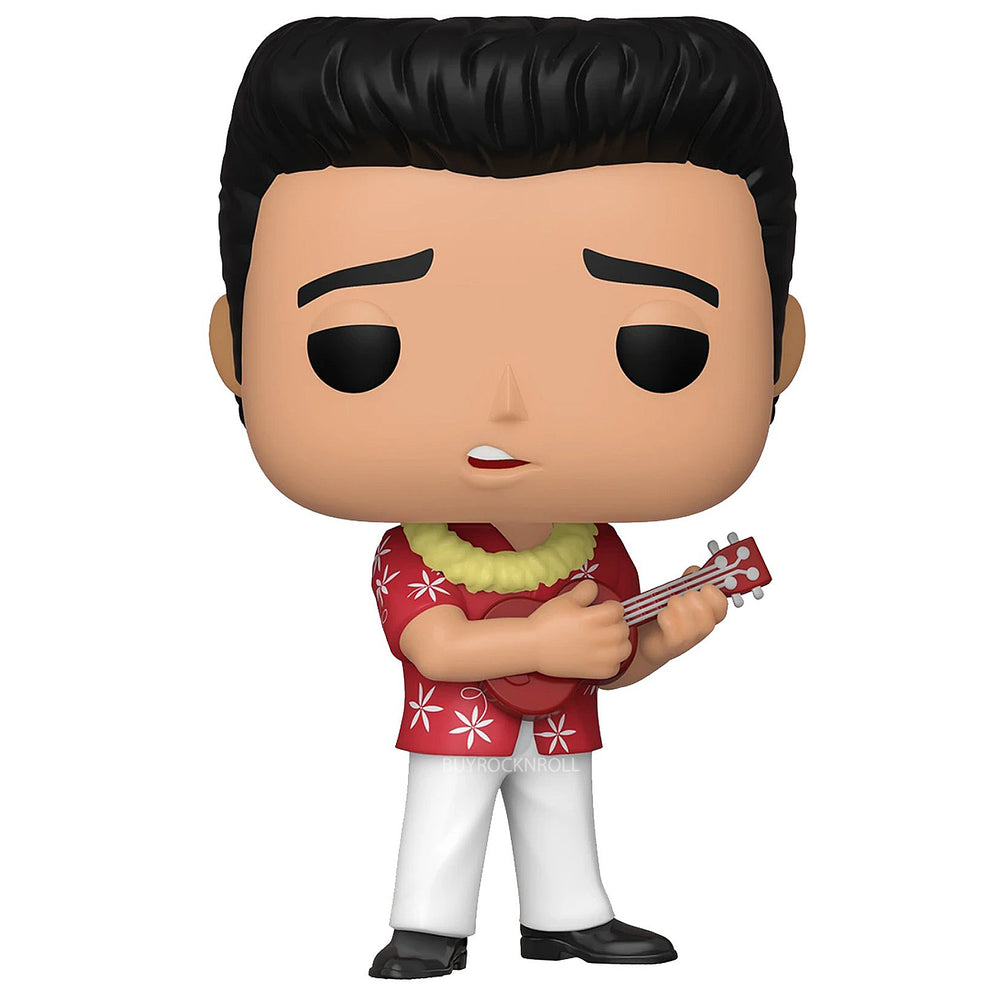 Elvis Presley Collectibles Funko Pop Rocks 5 Figure Set: '68 Comeback, Blue Hawaii & Jailhouse Rock