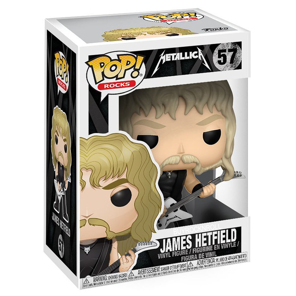 Metallica Collectible 2017 Handpicked Funko POP! Rocks James Hetfield Figure #57