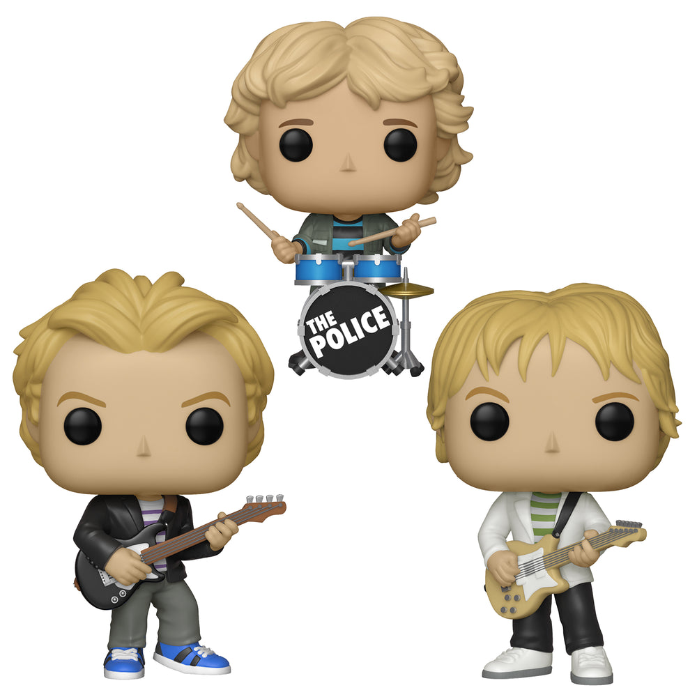 The Police Handpicked 2019 Funko Pop Rocks Figures Set Sting Andy Stewart