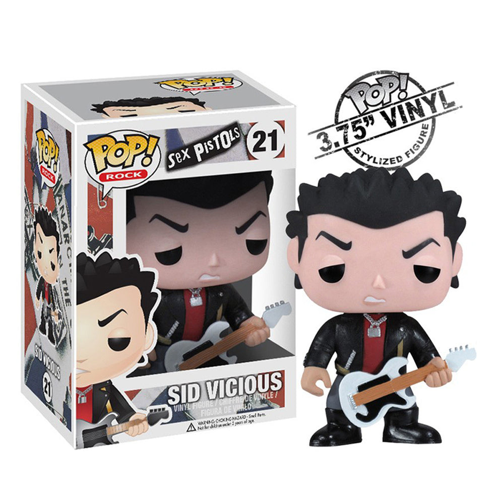 Sex Pistols Collectible 2012 Funko Pop! Rocks Sid Vicious 3.75" Vinyl Figure