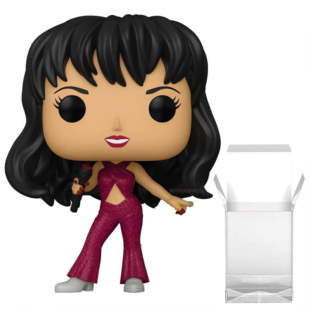 SOLD OUT! Selena 2021 Funko Pop Rocks #205 Burgundy Outfit Glitter Figure