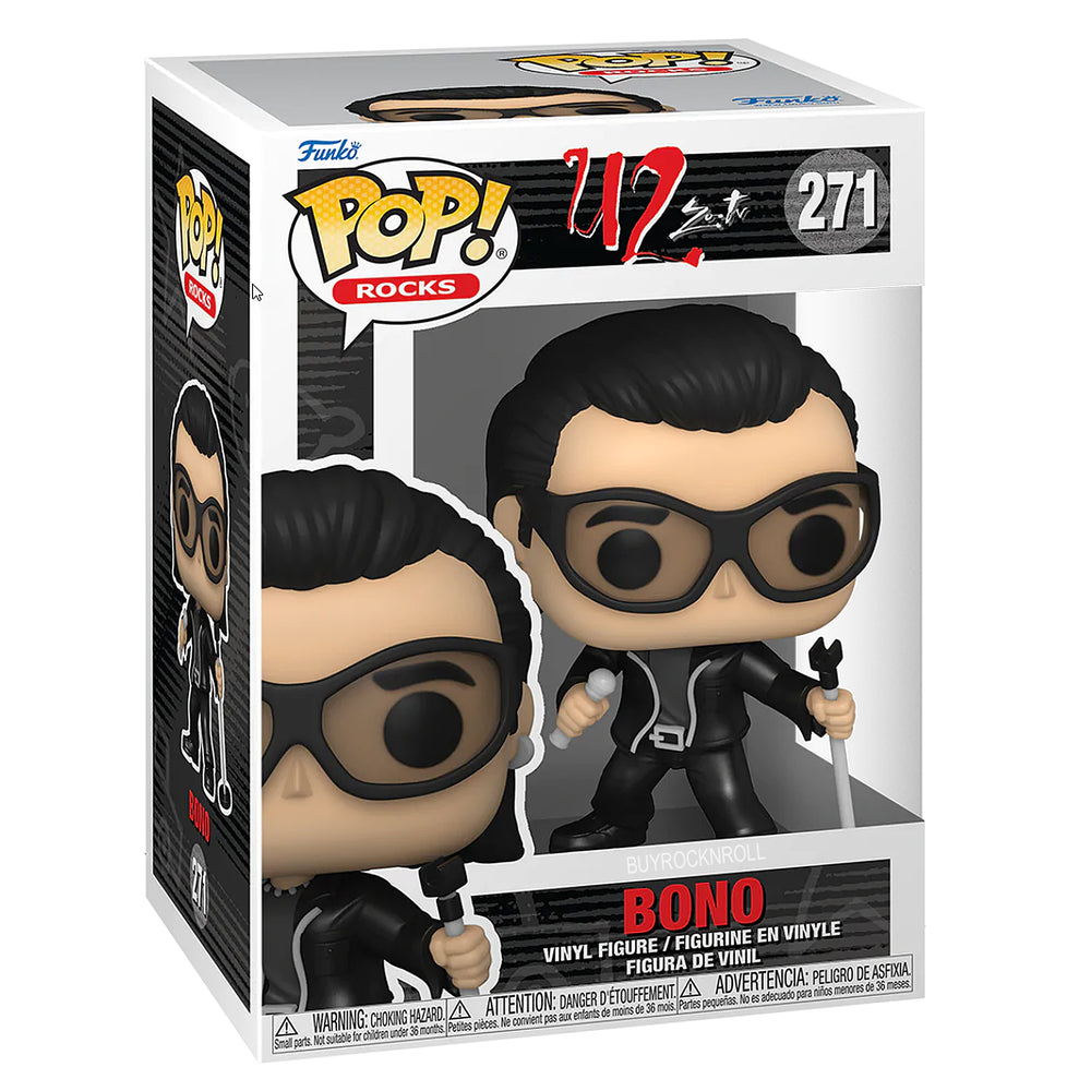 U2 Funko 2022 Pop Rocks & Rides Bono Achtung Baby Car #270 #271 #272 #273 #293