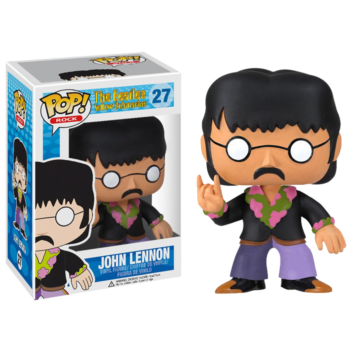 Rare Beatles Collectible 2012 Funko Pop! Rocks Yellow Submarine 5 Figure Set