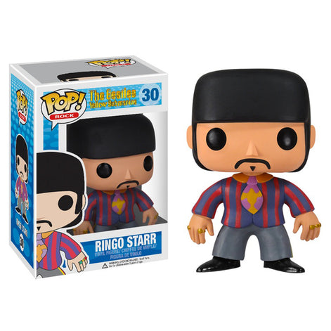 Rare Beatles Collectible 2012 Funko Pop! Rocks Yellow Submarine 5 Figure Set