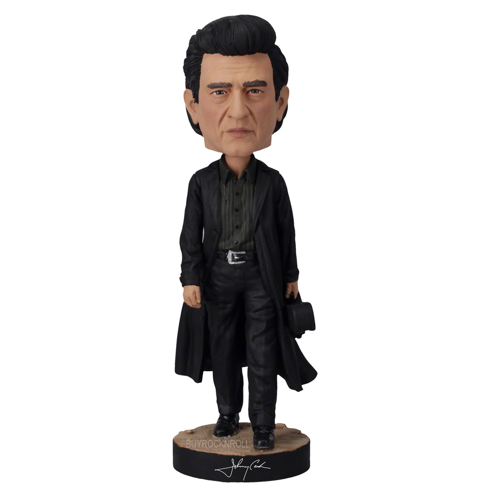 Johnny Cash Collectible Handpicked Royal Bobbles Man In Black Bobblehead