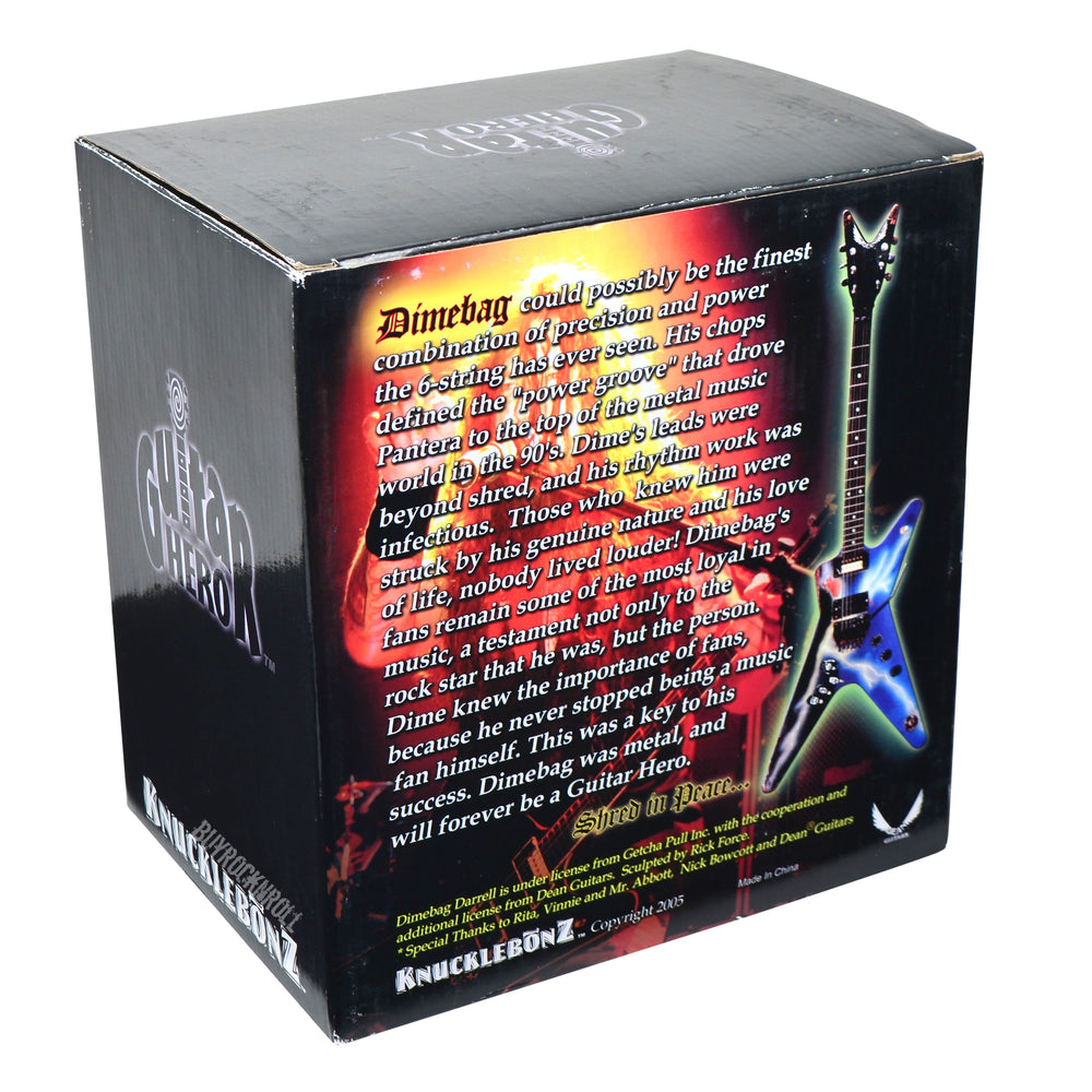 SOLD OUT! Pantera Collectible: 2005 KnuckelBonz Rock Iconz Dimebag Darrell Statue