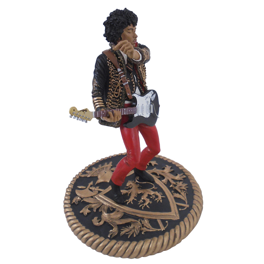 SOLD OUT! Jimi Hendrix Collectible: 2008 Knucklebonz Rock Iconz Guitar Hero Color Statue