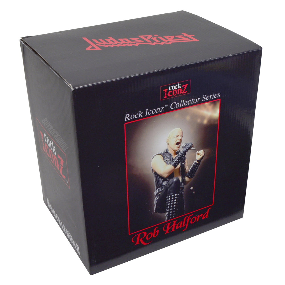 SOLD OUT! Judas Priest Collectible: 2007 KnuckleBonz Rock Iconz Rob Halford Statue