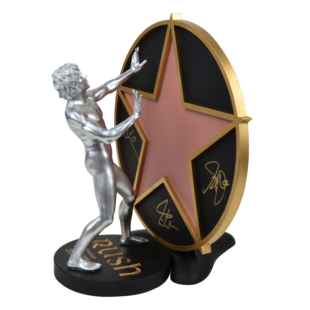 RUSH Collectible: 2009 KnuckleBonz Rock Iconz Hollywood Walk Of Fame Starman Statue