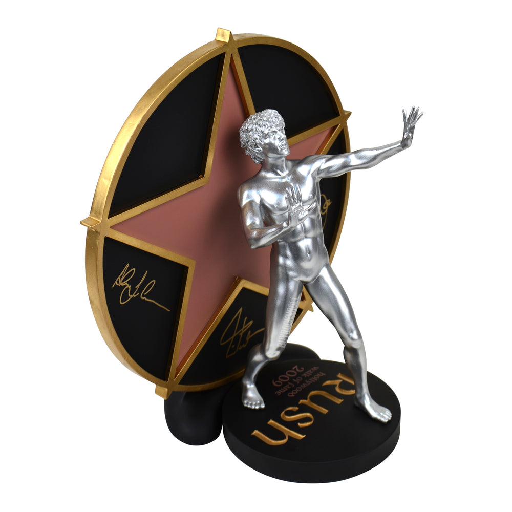 RUSH Collectible: 2009 KnuckleBonz Rock Iconz Hollywood Walk Of Fame Starman Statue