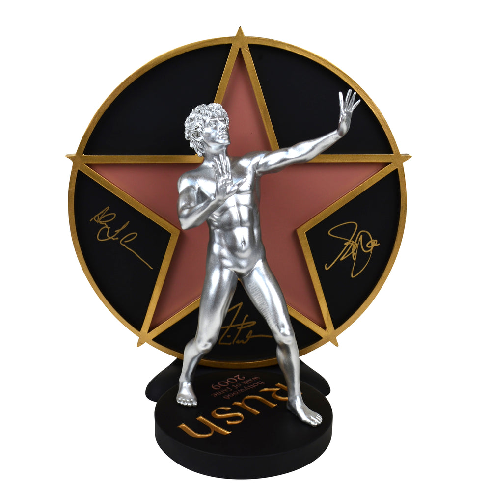 RUSH Collectible: 2009 KnuckleBonz Rock Iconz Hollywood Walk Of Fame Starman Statue