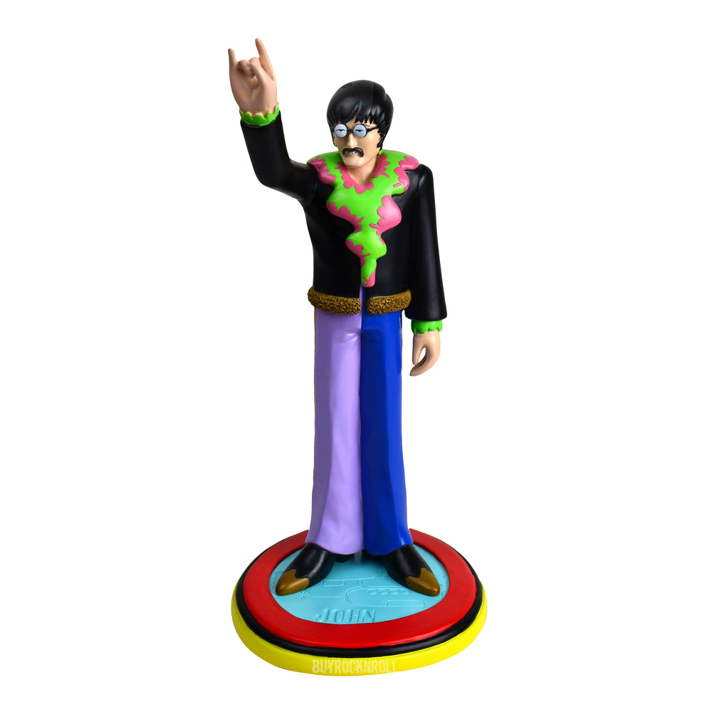 Beatles Collectibles:2011 Knucklebonz Yellow Submarine Rock Iconz Statue Set