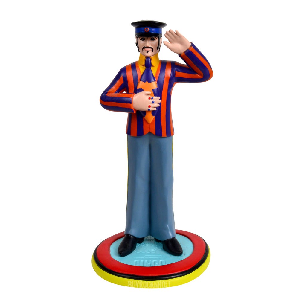 Beatles Collectibles:2011 Knucklebonz Yellow Submarine Rock Iconz Statue Set