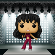 SOLD OUT! Selena 2021 Funko Pop Rocks #205 Burgundy Outfit Glitter Figure