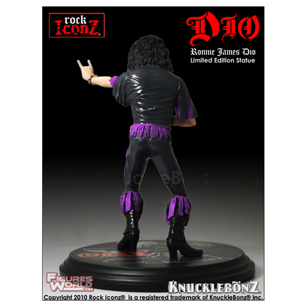 Black Sabbath Collectible: 2010 Knucklebonz Rock Iconz Ronnie James Dio Statue SOLD OUT!