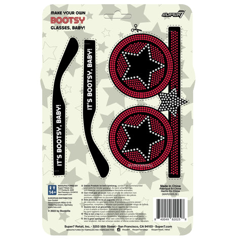 Bootsy Collins Collectible Handpicked Super7 Reaction Figure - Bootzilla
