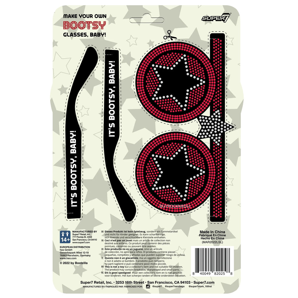 Bootsy Collins Collectible Handpicked Super7 Reaction Figure - Bootzilla