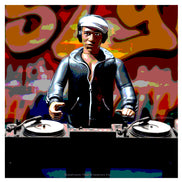 Grandmaster Flash Collectible Handpicked 2022 Super7 Reaction Figure