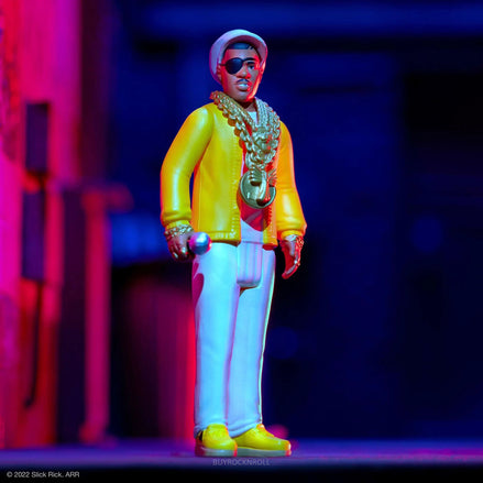 Slick Rick Collectible 2022 Handpicked Super7 The Ruler Reaction Figure