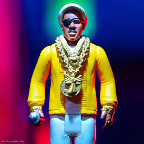 Slick Rick Collectible 2022 Handpicked Super7 The Ruler Reaction Figure