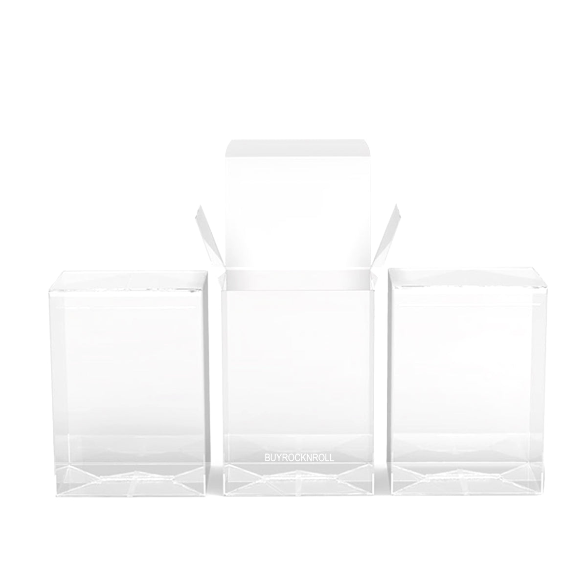 TLC Collectible 2021 Handpicked Funko Pop Rocks 3 Figure Set in Funko Protector Displays