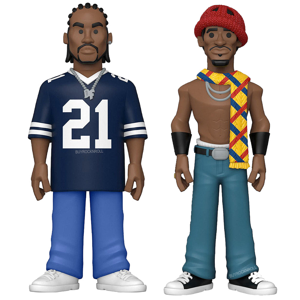 Outkast Collectible 2021 Funko Vinyl Gold Andre 3000 & Big Boi 12" Figure Set