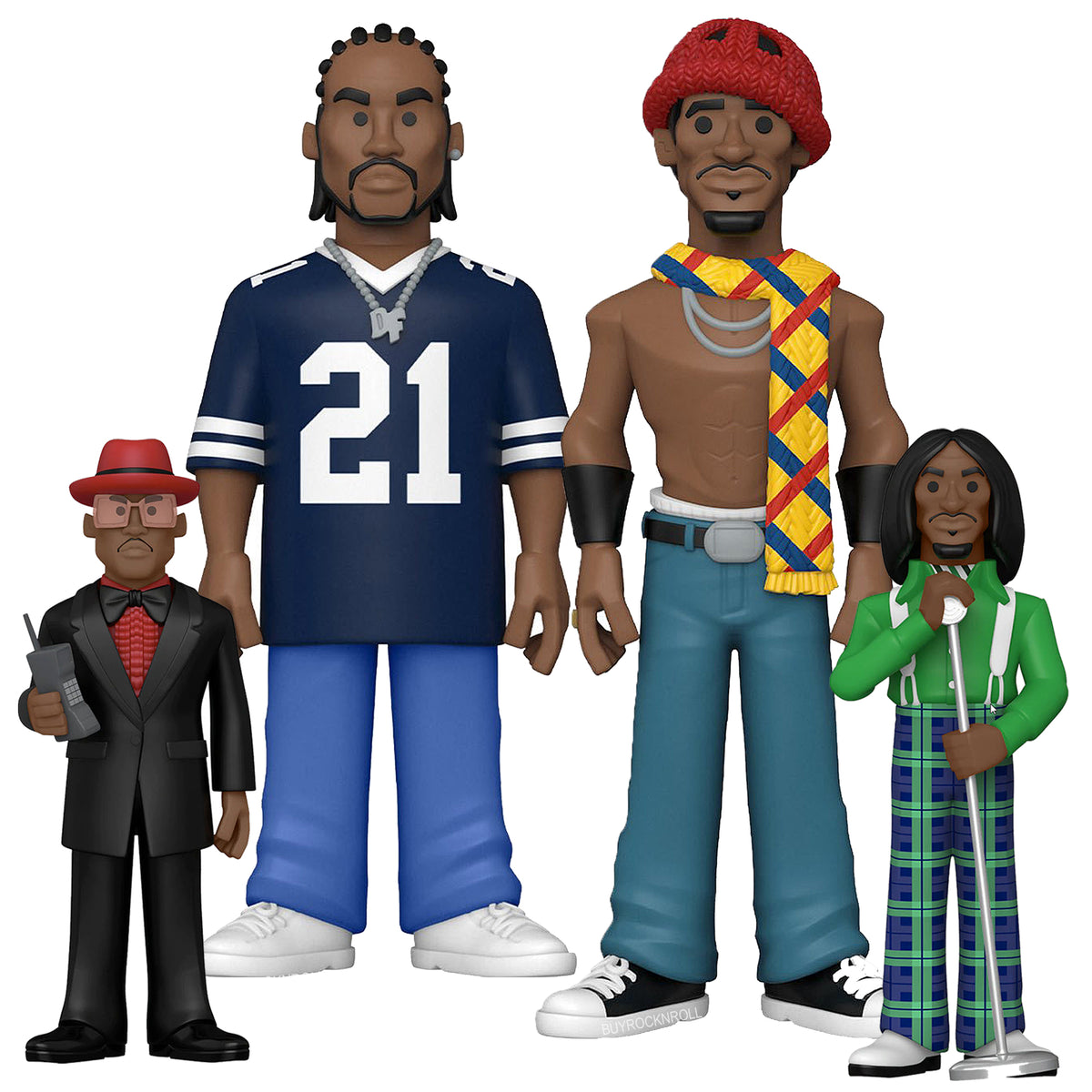 Outkast Collectible 2021 Funko Vinyl Gold Andre 3000 & Big Boi 5 &12