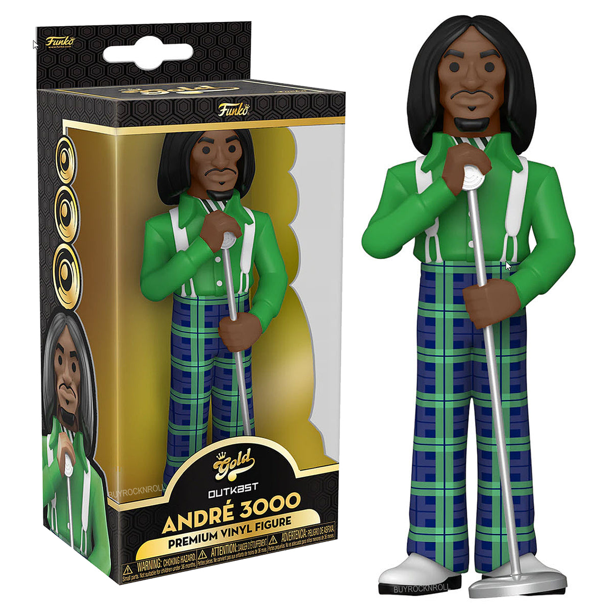 Outkast Collectible 2021 Funko Vinyl Gold Andre 3000 & Big Boi 5 &12