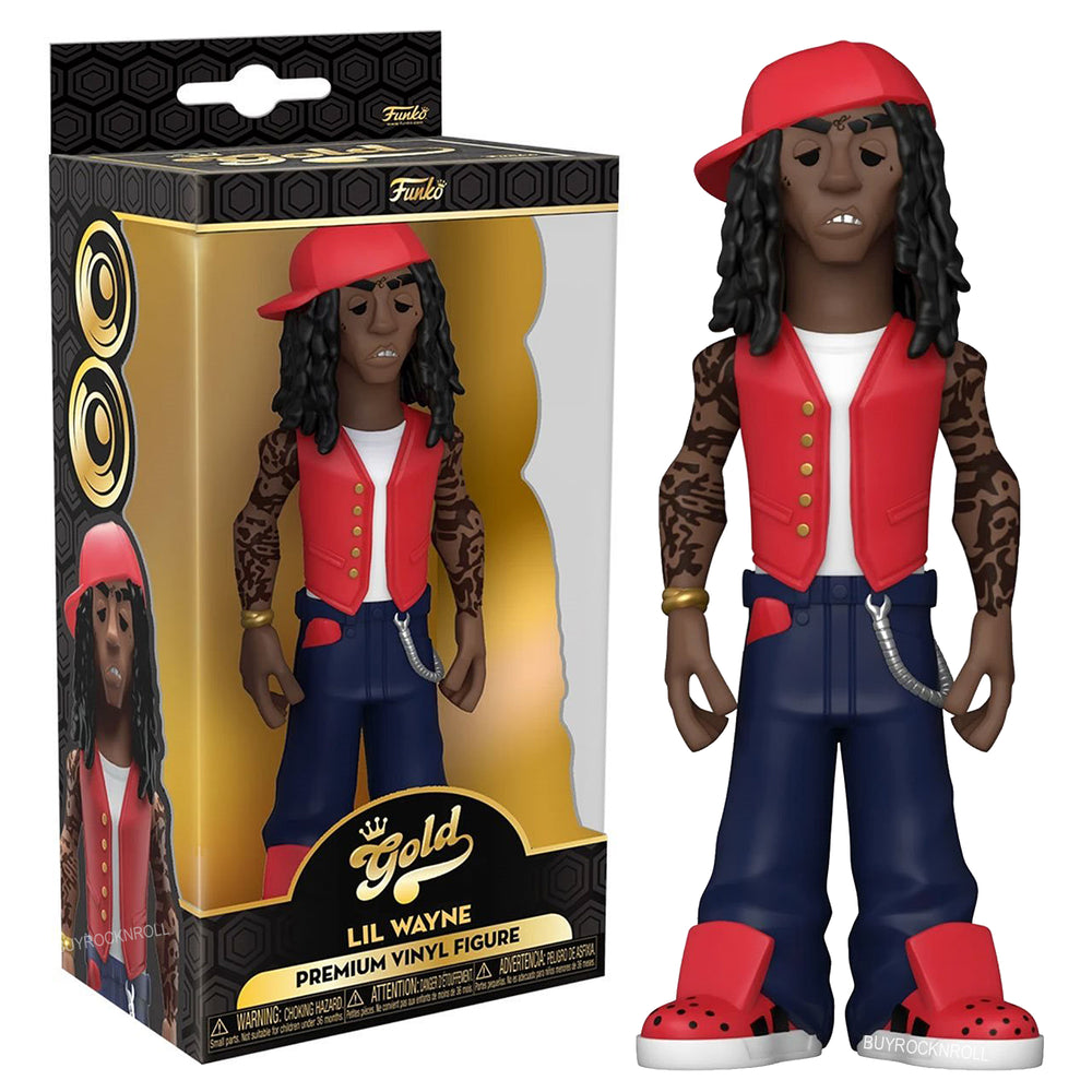 Lil Wayne Collectible 2021 Handpicked Funko Gold Premium Vinyl 5" Figure